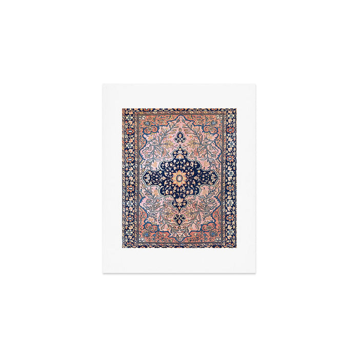 Sarouk  Antique West Persian Rug Print Art Print Gallery Image 1