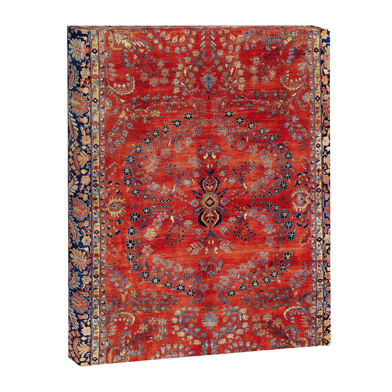 Sarouk Arak West Persian Carpet Print Canvas Print Gallery Image 3