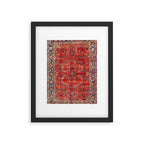Sarouk Arak West Persian Carpet Print Framed Art Print Gallery Image 5