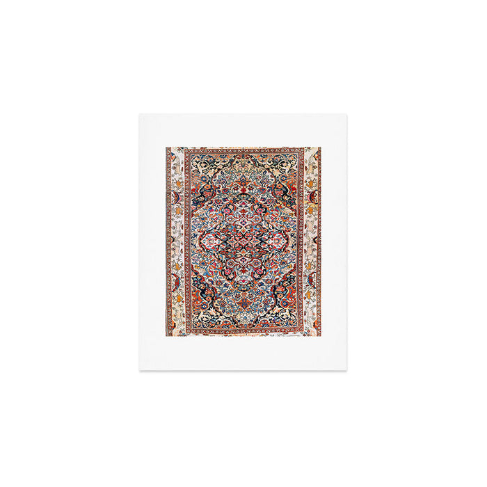 Sarouk Arak West Persian Rug Print Art Print Gallery Image 1