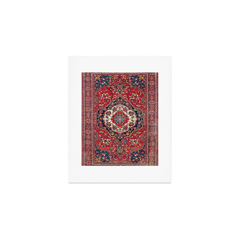Sarouk Farahan Arak West Persian Rug Print Art Print Gallery Image 1