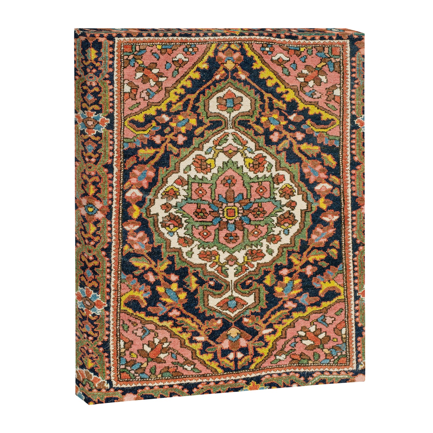 Sarouk Poshti  Antique South Persian Rug Print Canvas Print Gallery Image 3