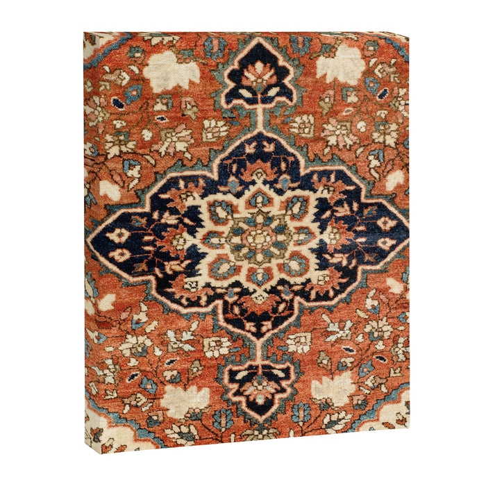 Sarouk Poshti Persian Rug Print Canvas Print Gallery Image 1