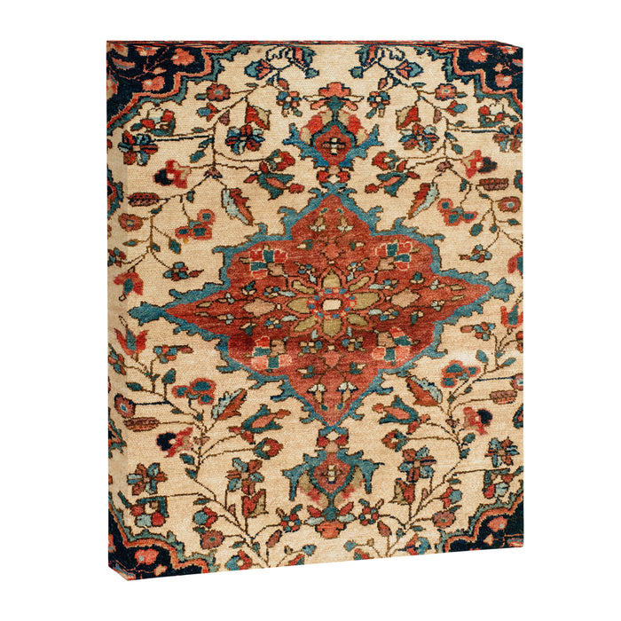 Sarouk Poshti West Persian Rug Print Canvas Print Gallery Image 1