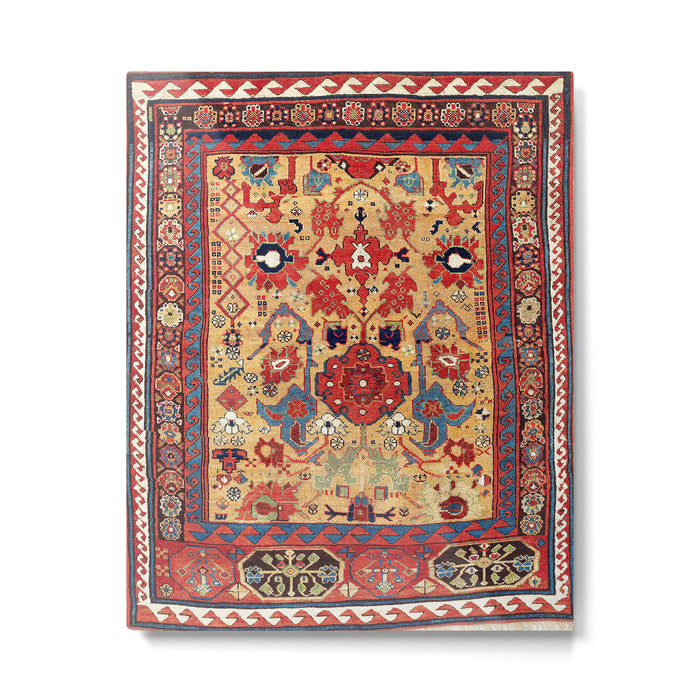 Sauj Bulag Azerbaijan Northwest Persian Rug Print Metal Print Gallery Image 1