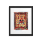 Sauj Bulag Azerbaijan Northwest Persian Rug Print Framed Art Print Gallery Image 5