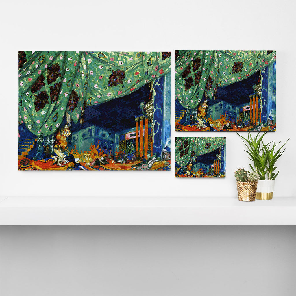 Scheherazade Rimsky-Korsakov Ballet Léon Bakst Canvas Print Gallery Image 3