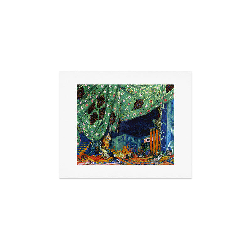 Scheherazade Rimsky-Korsakov Ballet Léon Bakst Art Print Gallery Image 1