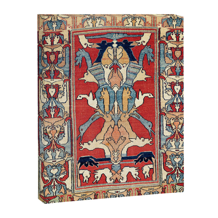 Sehna Kurdish Northwest Persian Rug Print Canvas Print Gallery Image 1