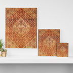 Sehna Saronim Kurdish Northwest Persian Rug Print Canvas Print Gallery Image 3