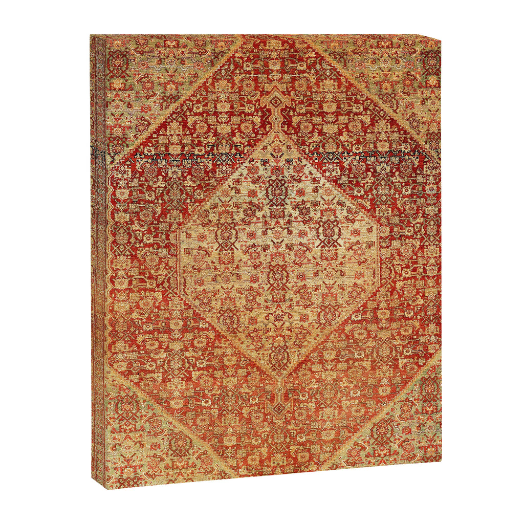 Sehna Saronim Kurdish Northwest Persian Rug Print Canvas Print Gallery Image 3