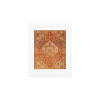 Sehna Saronim Kurdish Northwest Persian Rug Print Art Print Gallery Image 1