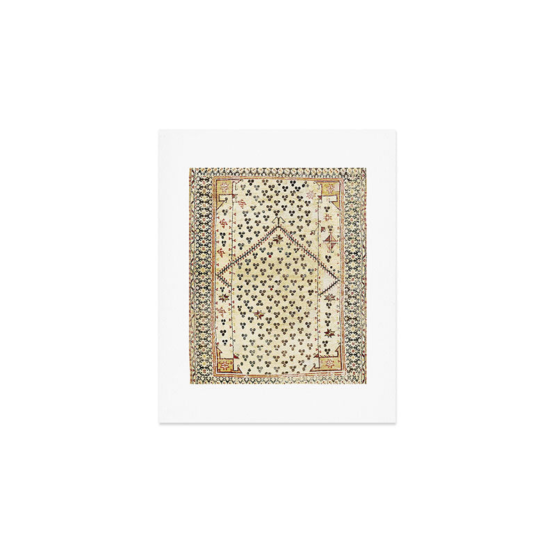 Selendi West Anatolia 16th Century Rug Print Art Print Gallery Image 1