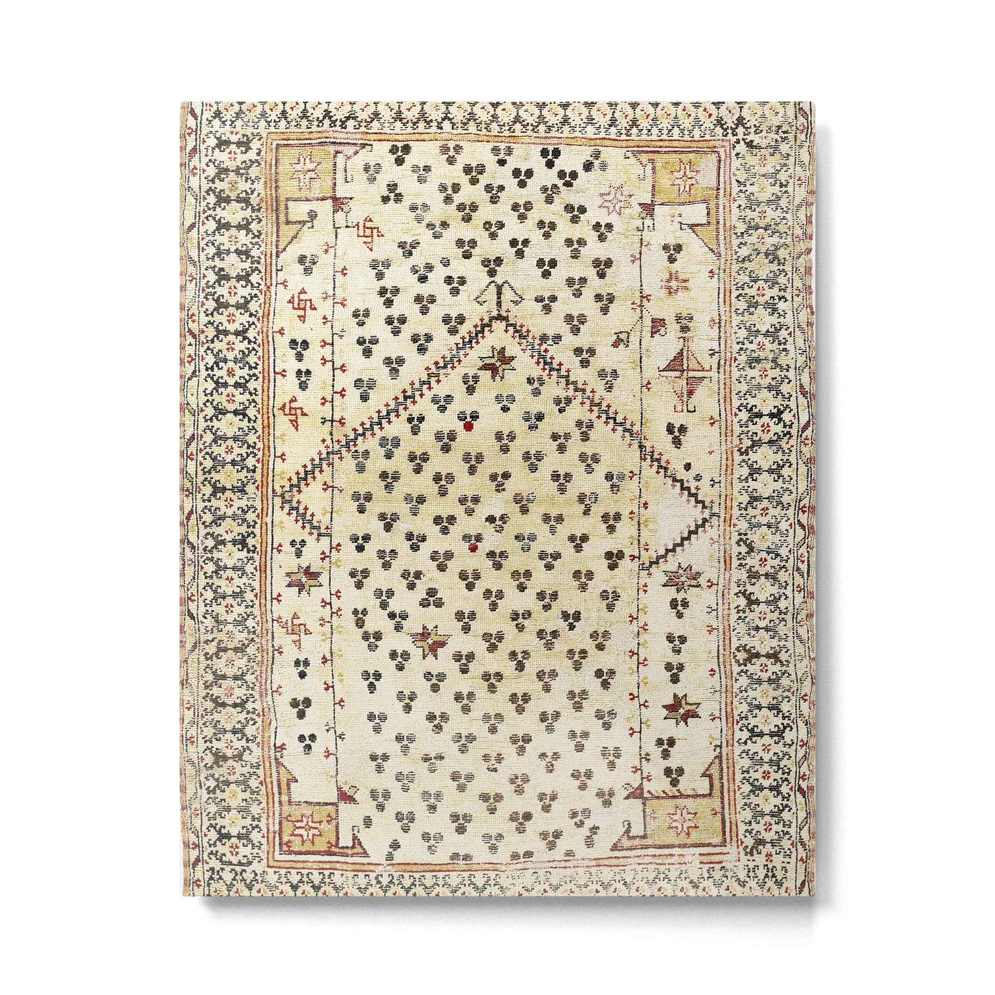 Selendi West Anatolia 16th Century Rug Print Metal Print Gallery Image 4
