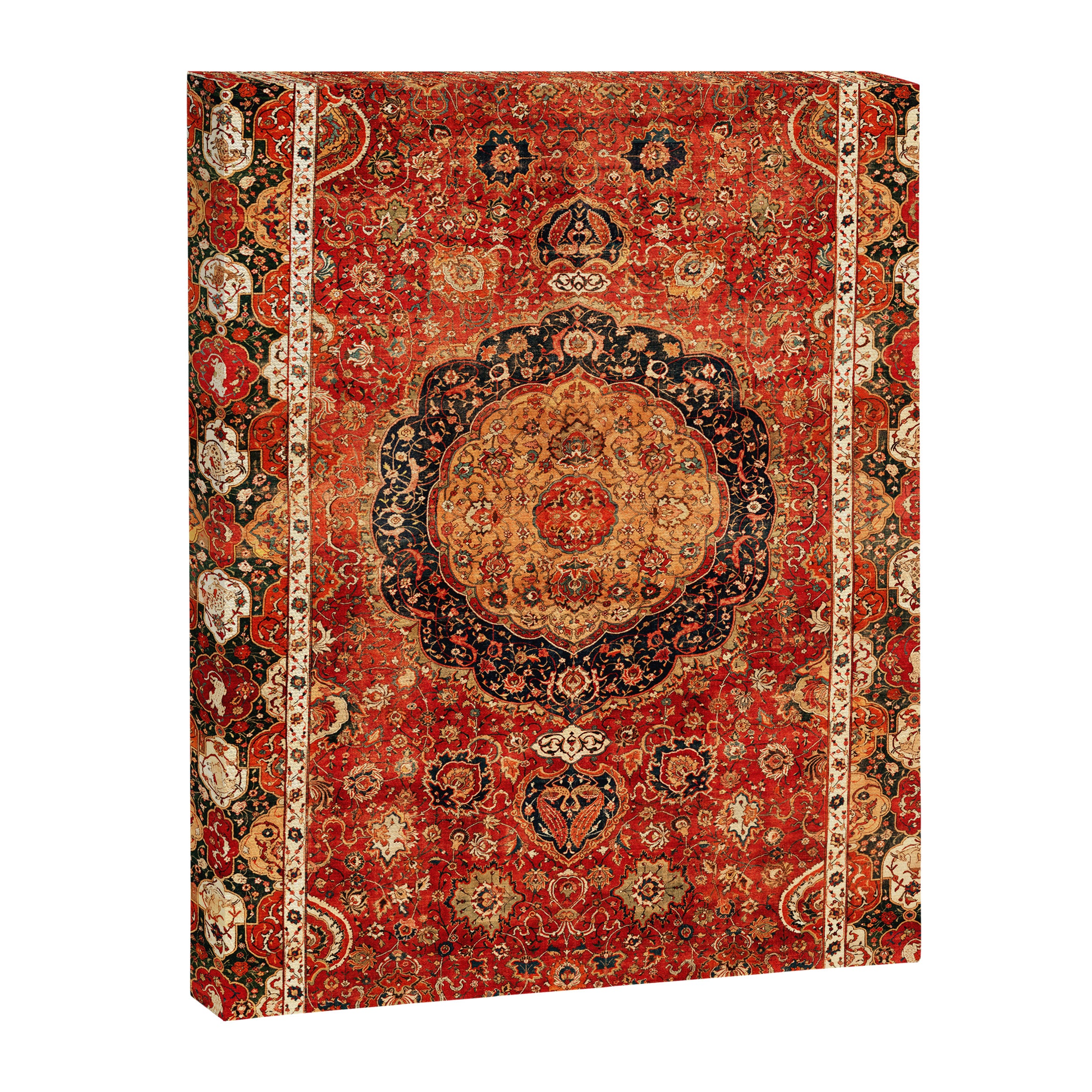 Seley 16th Century Antique Persian Carpet Print Canvas Print Gallery Image 3