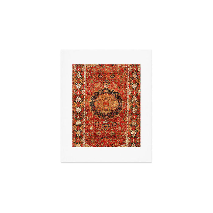 Seley 16th Century Antique Persian Carpet Print Art Print Gallery Image 1