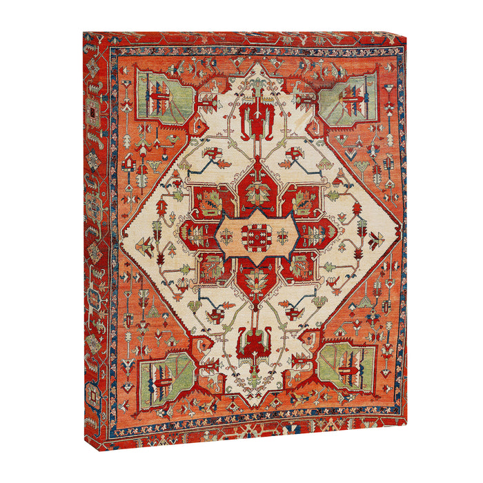 Serapi Azerbaijan Northwest Persian Rug Print Canvas Print Gallery Image 1