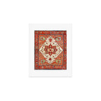 Serapi Azerbaijan Northwest Persian Rug Print Art Print Gallery Image 1