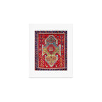 Sevan Kazak Southwest Caucasus Rug Print Art Print Gallery Image 1