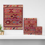 Shahsavan Azerbaijan Northwest Persian Bag Canvas Print Gallery Image 3