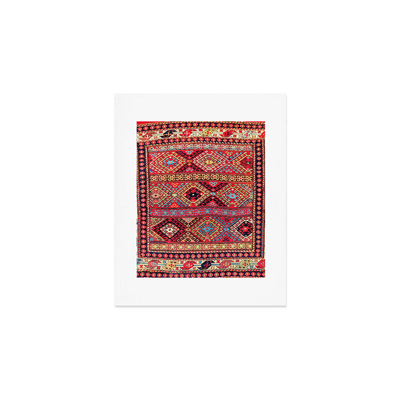 Shahsavan Azerbaijan Northwest Persian Bag Art Print Gallery Image 1