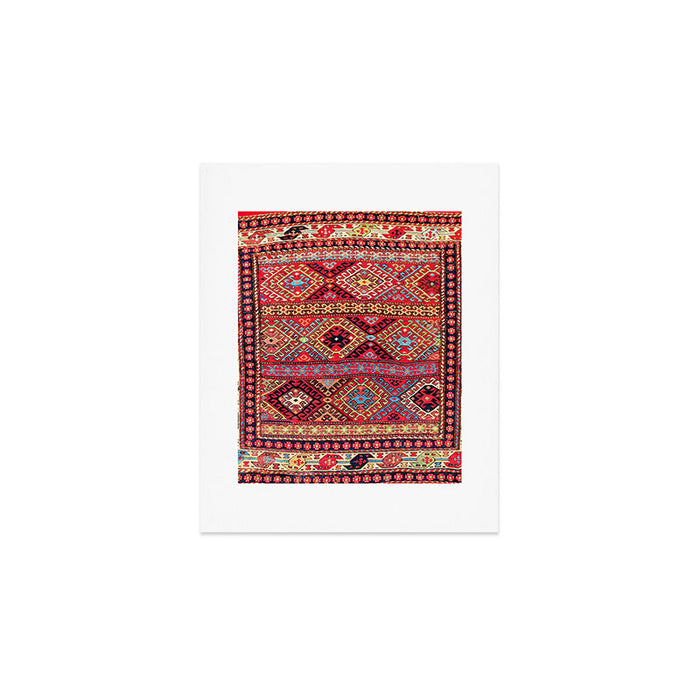 Shahsavan Azerbaijan Northwest Persian Bag Art Print Gallery Image 1