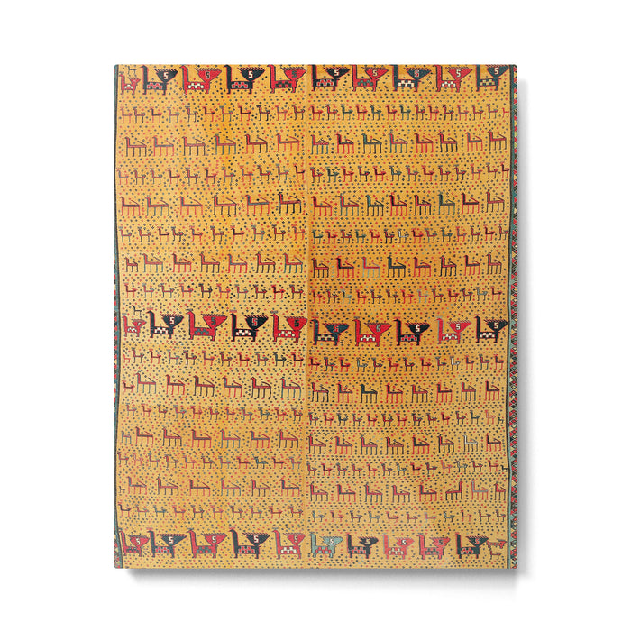 Shahsavan Moghan Southeast Caucasus Flatwoven Cover Print Metal Print Gallery Image 1