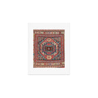 Shahsavan Sumakh Azerbaijan Northwest Persian Bag Print Art Print Gallery Image 1