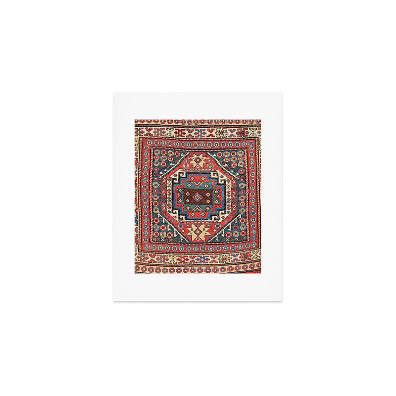 Shahsavan Sumakh Azerbaijan Northwest Persian Bag Print Art Print Gallery Image 1