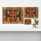 Shahsavan Sumakh Northwest Persian Azerbaijan Bag Print Canvas Print Gallery Image 3