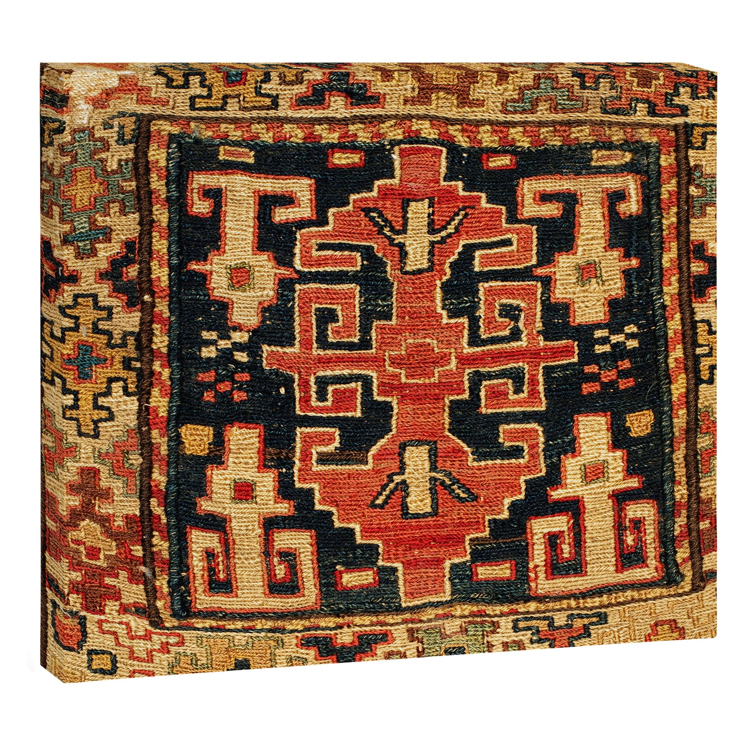 Shahsavan Sumakh Northwest Persian Azerbaijan Bag Print Canvas Print Gallery Image 3