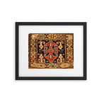 Shahsavan Sumakh Northwest Persian Azerbaijan Bag Print Framed Art Print Gallery Image 5