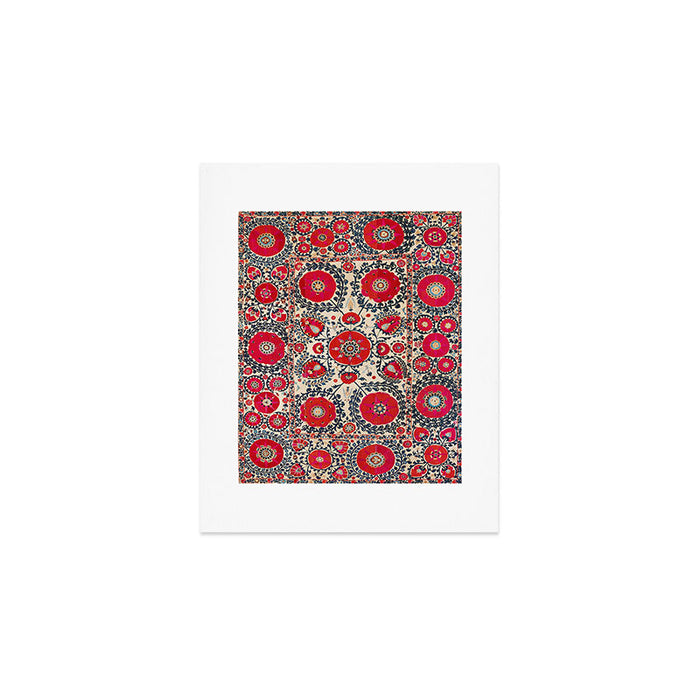 Shakhrisyabz Bokhara Uzbekistan Silk Embroidery Print Art Print Gallery Image 1