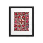 Shakhrisyabz Bokhara Uzbekistan Silk Embroidery Print Framed Art Print Gallery Image 5