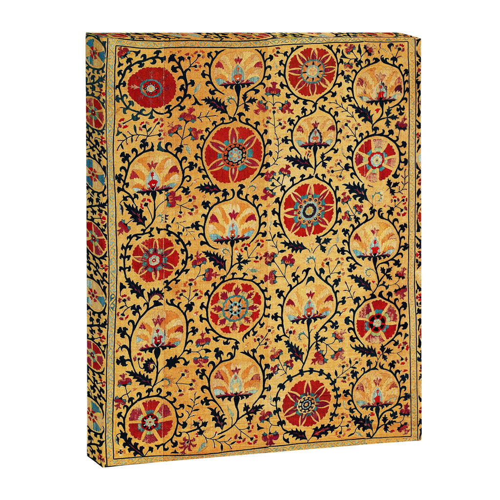 Shakhrisyabz Suzani  Antique Uzbekistan Embroidery Print Canvas Print Gallery Image 3