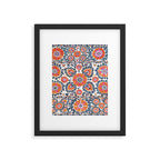 Shakhrisyabz  Suzani  Antique Uzbekistan Print Framed Art Print Gallery Image 5