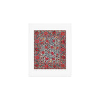 Shakhrisyabz Suzani Southwest Uzbekistan Rug Print Art Print Gallery Image 1