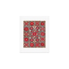 Shakhrisyabz Suzani Uzbek Embroidery Print Art Print Gallery Image 1