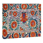 Shakhrisyabz Suzani Uzbekistan Antique Embroidery Print Canvas Print Gallery Image 3