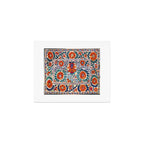 Shakhrisyabz Suzani Uzbekistan Antique Embroidery Print Art Print Gallery Image 1