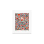 Shakhrisyabz Suzani  Uzbekistan Antique Floral Embroidery Print Art Print Gallery Image 1