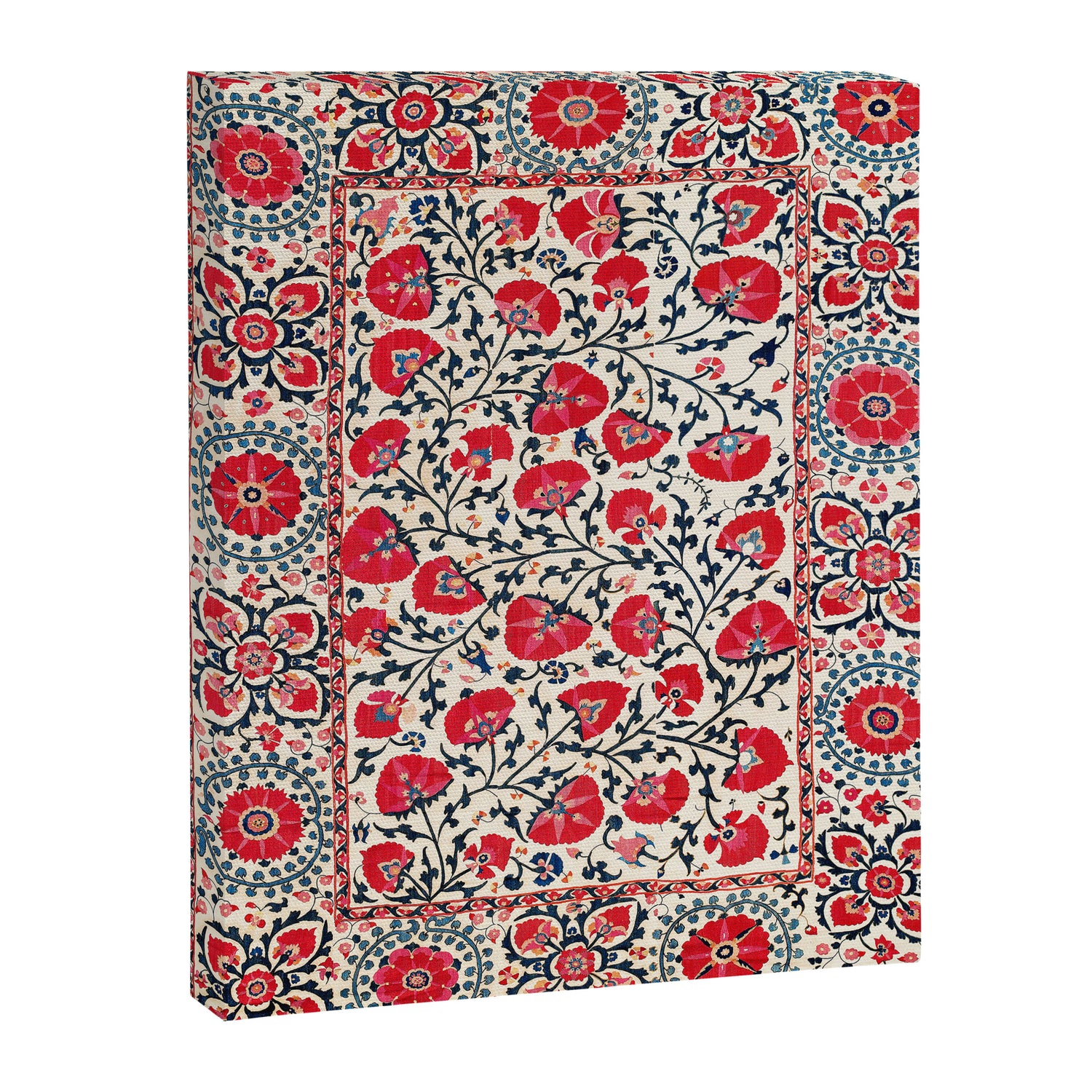 Shakhrisyabz Suzani Uzbekistan Embroidery Print Canvas Print Gallery Image 3