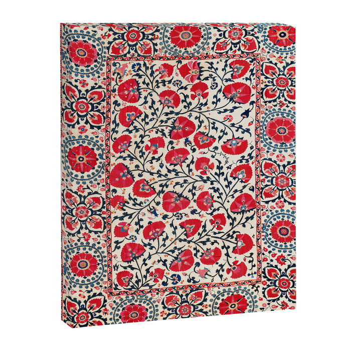 Shakhrisyabz Suzani Uzbekistan Embroidery Print Canvas Print Gallery Image 1