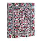 Shakhrisyabz Suzani Uzbekistan Embroidery Print Canvas Print Gallery Image 3