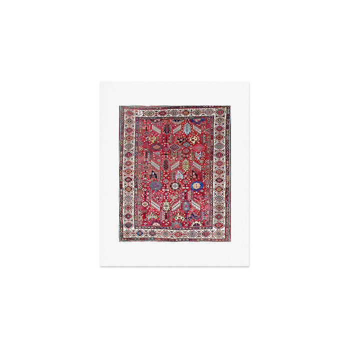 Shekarlu Qashqaâi Fars Southwest Persian Carpet Print Art Print Gallery Image 1