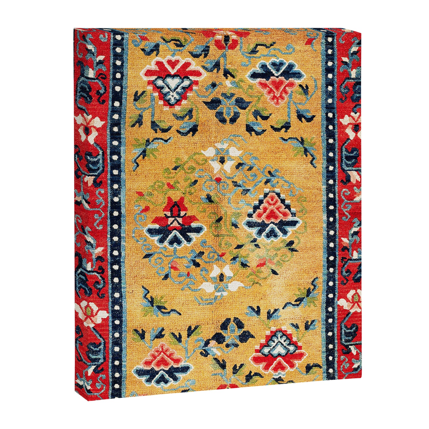 Shigatse Khaden South Tibetan Rug Print Canvas Print Gallery Image 3