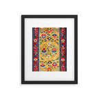 Shigatse Khaden South Tibetan Rug Print Framed Art Print Gallery Image 5