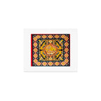 Shigatse Khagangma  Antique Tibetan Seat Mat Print Art Print Gallery Image 1