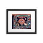 Shigatse Makden South Tibetan Buddhist Saddle Cover Print Framed Art Print Gallery Image 5