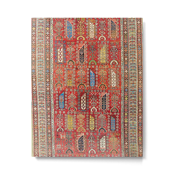 Shirvan Caucasian Antique Carpet Print Metal Print Gallery Image 1